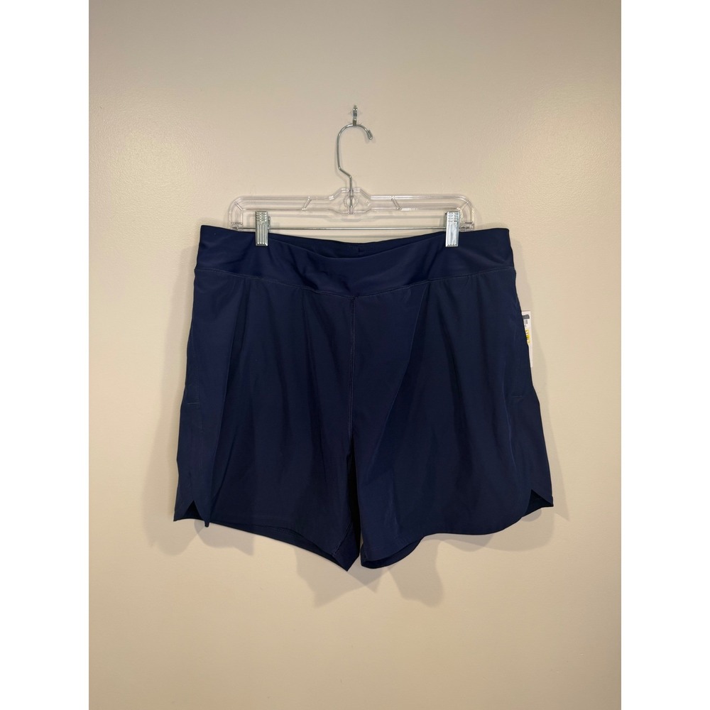 Lands End Womens Swim Shorts XL‎ 18 Summer Swimwear Boyshort Beach Vacation